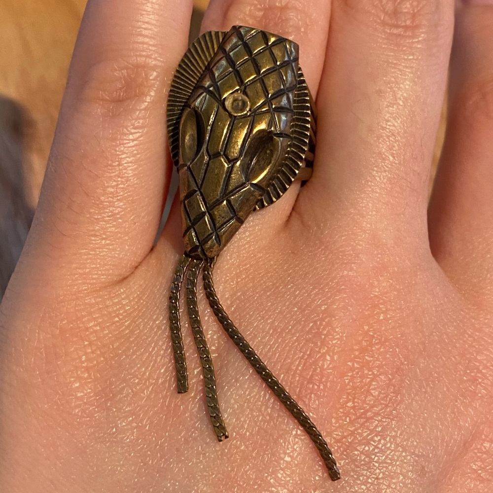 Vintage snake ring